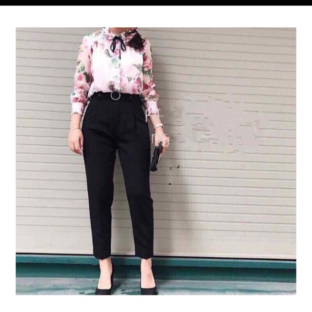 QUẦN BAGGY NỮ ĐAI L1