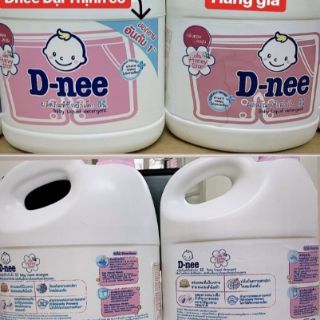 Nước giặt xả Dnee 3000ml - ( tem đại thịnh) Thái lan.