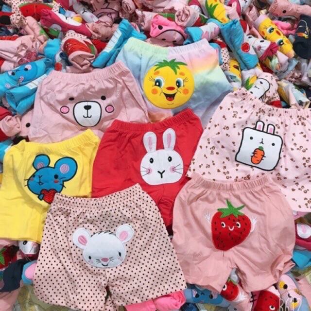 [HOT] SET 5 QUẦN ĐÙI MÔNG THÚ COTTON SIÊU CUTE CHO BÉ TRAI GÁI MÀU NGẪU NHIÊN 4-14KG