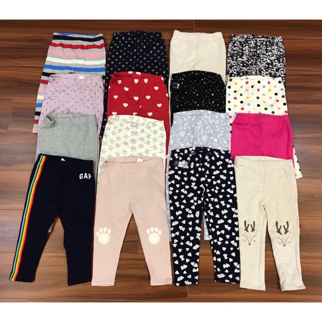 Quần legging GAP dư xịn bé 6m-5 y