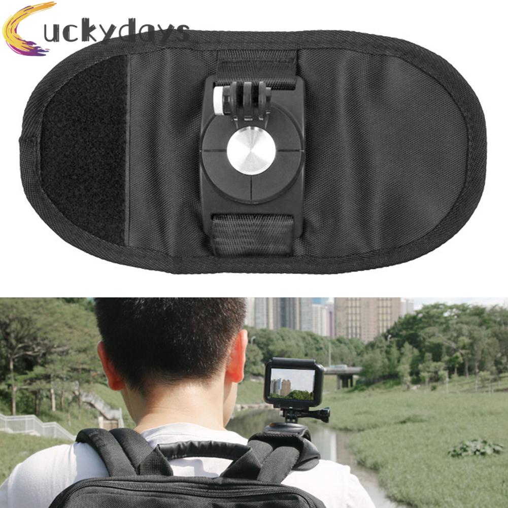 Phụ kiện kẹp gắn ba lô cho máy ảnh thể thao GoPro Hero
 | BigBuy360 - bigbuy360.vn