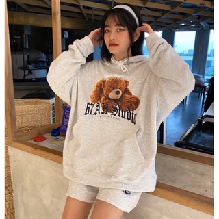 Set hoodie gấu