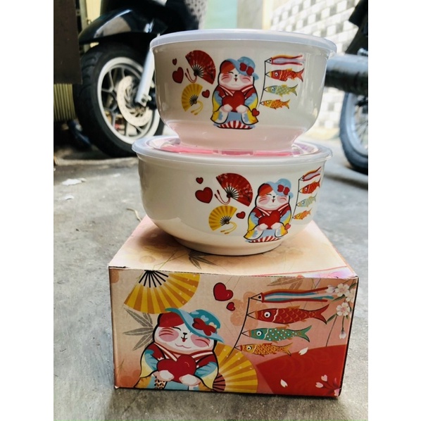 Bộ 2 thố sứ Premium Ceramicware là đồ dùng cao cấp dành cho mọi nhà