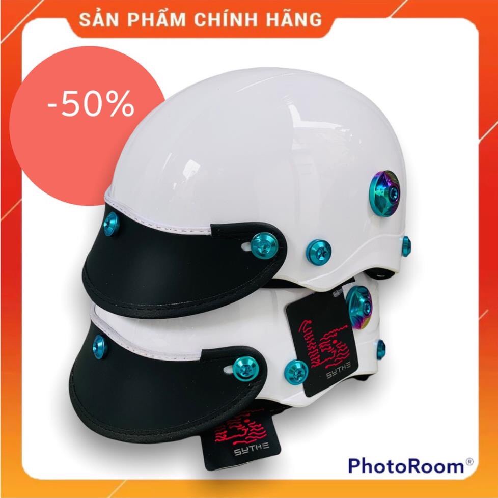 Nón Bảo Hiểm Ốc Titan GR5 Có Lỗ Thông Gió Cực Chất