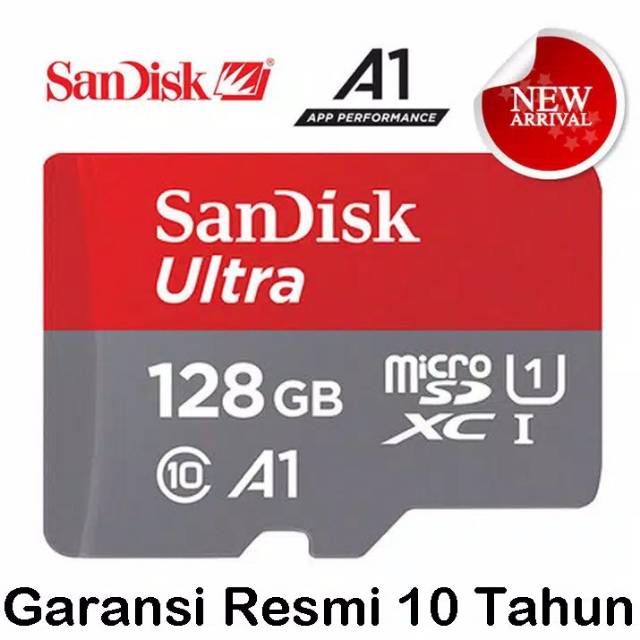 Máy Chơi Game Sandisk 128gb A1 Micro Sdxc Uhs-I Class 10 Chất Lượng Cao