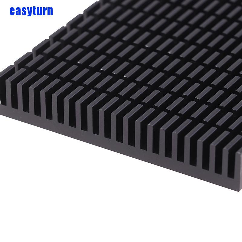 Tấm tản nhiệt bằng nhôm màu đen chuyên dụng 150*93*15MM