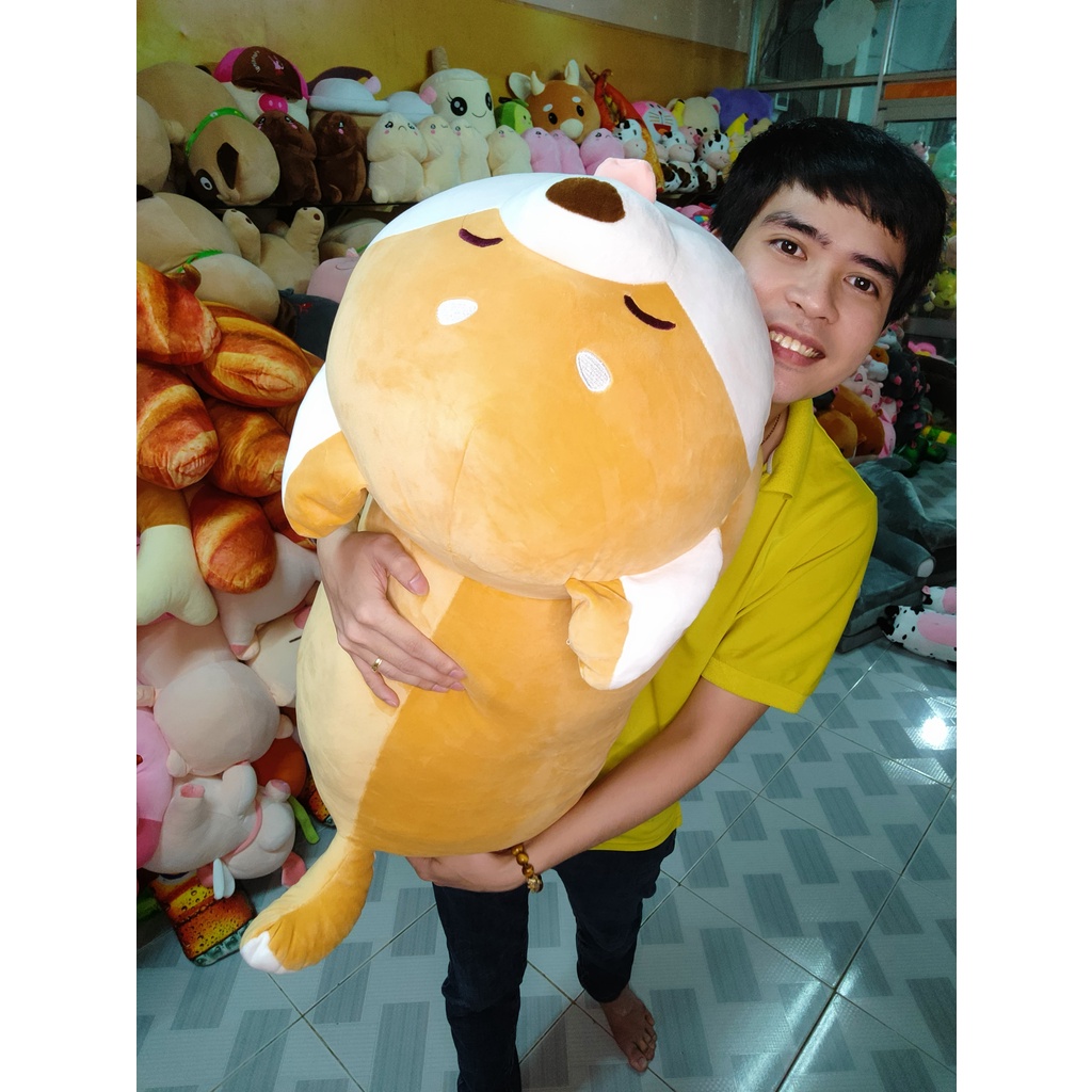 Gấu Bông Chó Shiba Mềm Mịn Cao Cấp