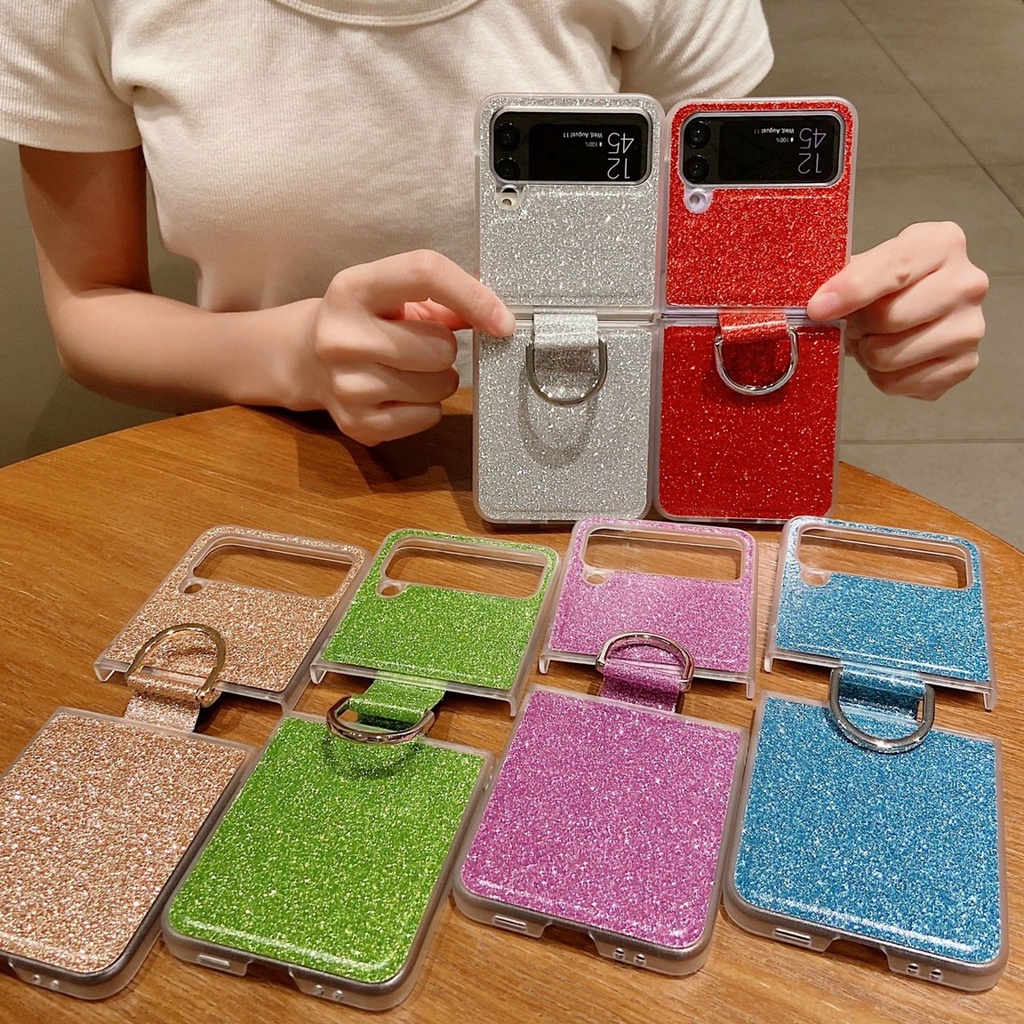 samsung galaxy Z FLIP 4 5G / z flip 4 _ ốp lưng nhũ kim tuyến lấp lánh thời trang