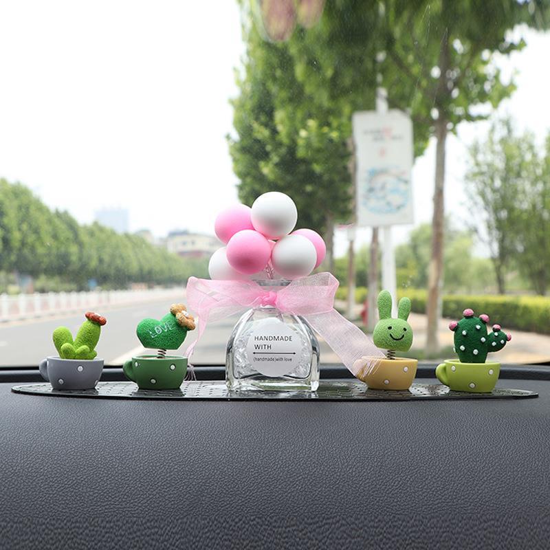 Mô Hình Cây Xương Rồng Trang Trí Xe Hơi Dễ Thương