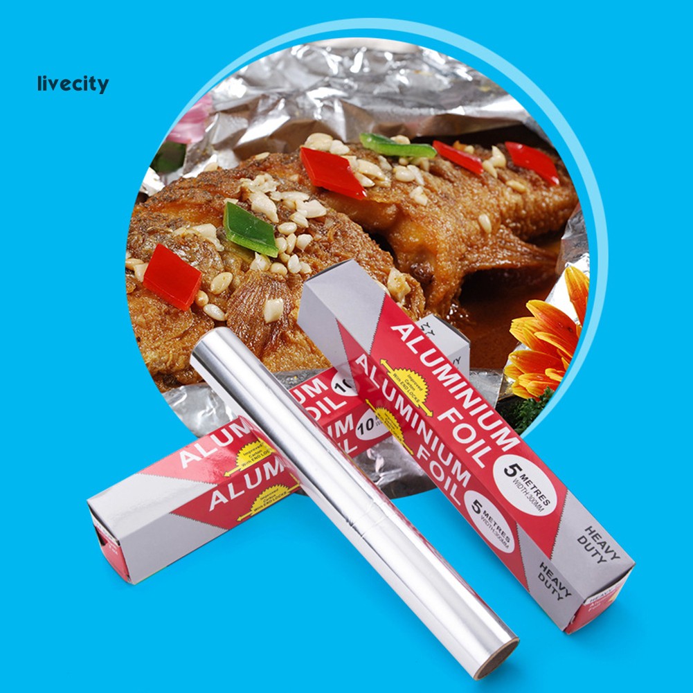 Giấy Nhôm Nướng Bánh 5m / 10m