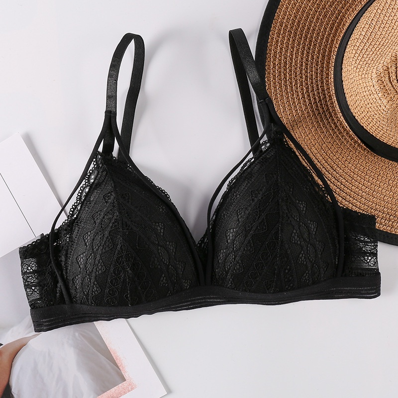 Áo Bralette ren không gọng đệm mỏng chất ren đẹp nhiều màu xinh_NuciFera AL40