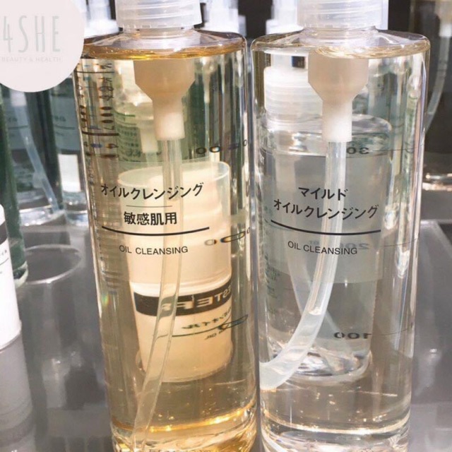 Dầu tẩy trang muji oil cleansing sensitive / mild - Chính hãng