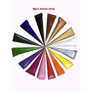 Mực học săm vẽ henna