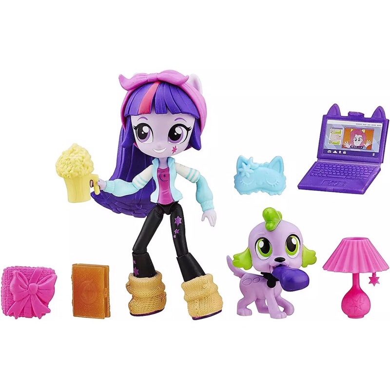 Đồ chơi Hộp búp bê Fluttershy & Twilight - My little pony phụ kiện