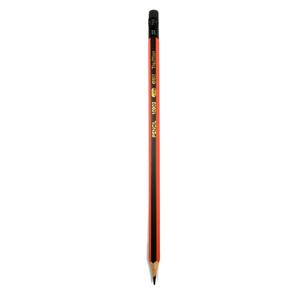 Hai chiếc bút chì Black Lead Pencils Deli 10902-2B