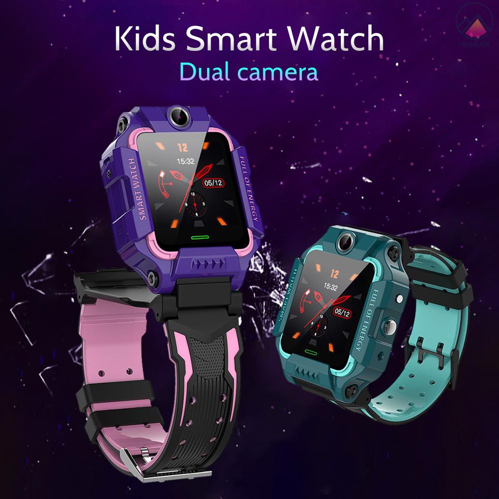 SZ6F Multifunctional Kids Children Smart Watch Dual Camera Tracker Intelligent Band Sensitive 1.44" 