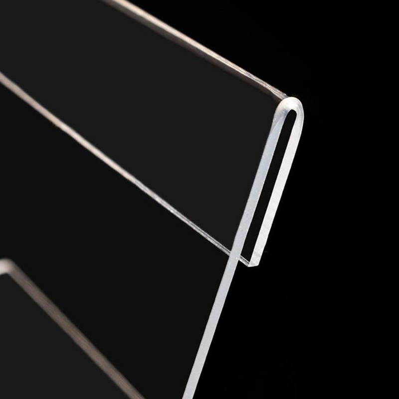 Set 20 Giá Đỡ Sách Bằng Acrylic Trong Suốt Kích Thước 2.75X1.57Inch