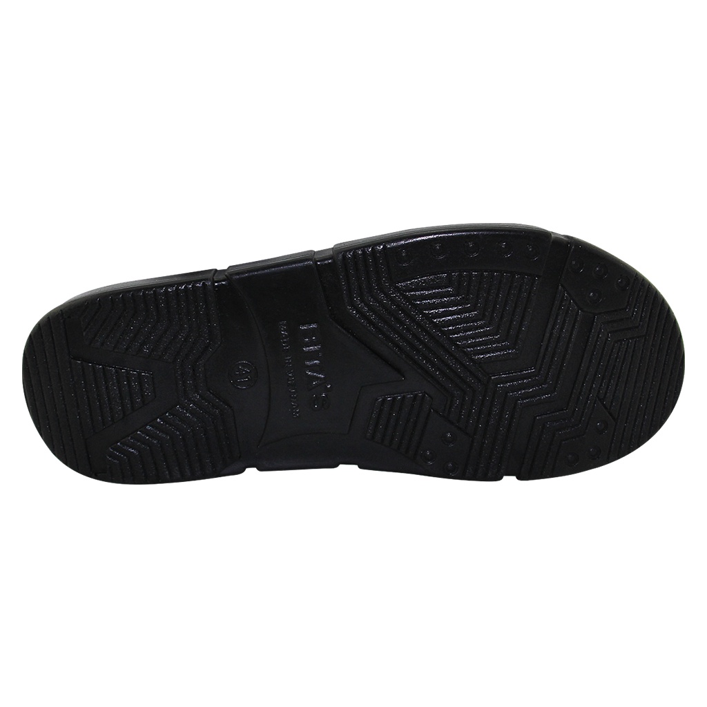 GIÀY SANDAL ĐẾ BẰNG NAM BITA'S SUMEN.03 (ĐEN) - BITAS