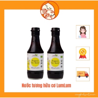 Nước tương đậu nành hữu cơ Lumlum Organic Soy Sauce