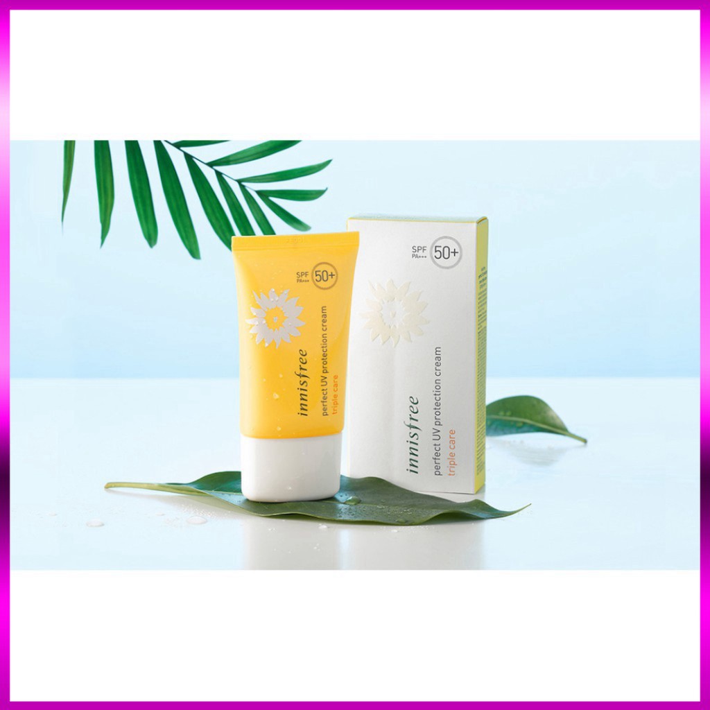 [CHÍNH HÃNG] Kem Chống Nắng Innisfree Intensive Sunscreen SPF50+ PA++++ 50ml Mẫu Mới