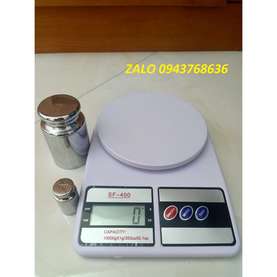 [Ảnh Thật] Cân Điện Tử Tiểu Ly Mini, Cân Điện Tử Thực Phẩm Nhà Bếp Electronic Kitchen Scale SF400 10KG/1G