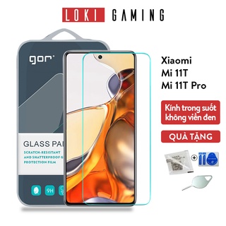 Kính cường lực Redmi Note 11 Pro, Note 11 Chính Hãng Gor, Trong suốt không viền đen, tặng kèm keo hở mép