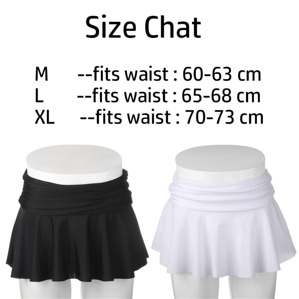 MOILYVN Chân Váy Ngắn Xếp Li Đi Biển Cho Nữ