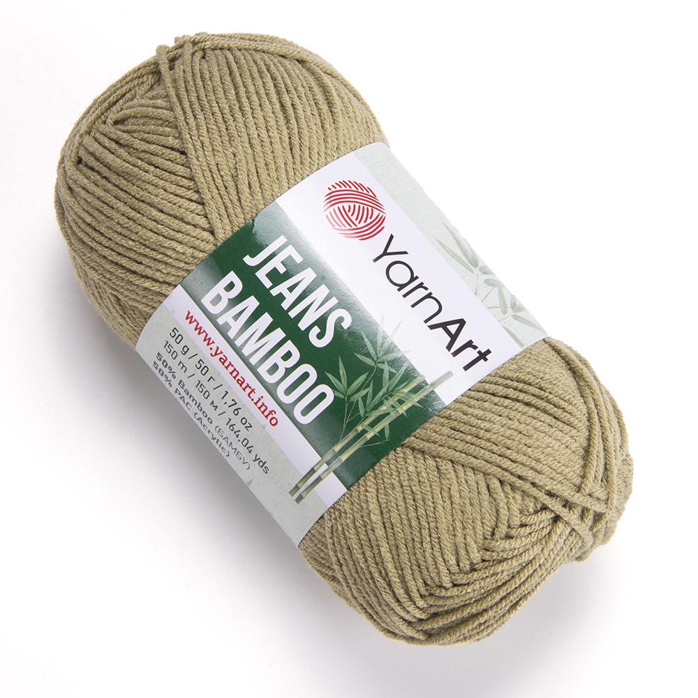 Len Jeans Bamboo - Nhập khẩu chính hãng từ YarnArt - 50gram dài 150m - Bảng màu 02