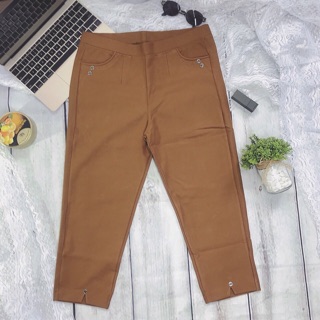 Quần thun cotton lỡ big size(>75kg)