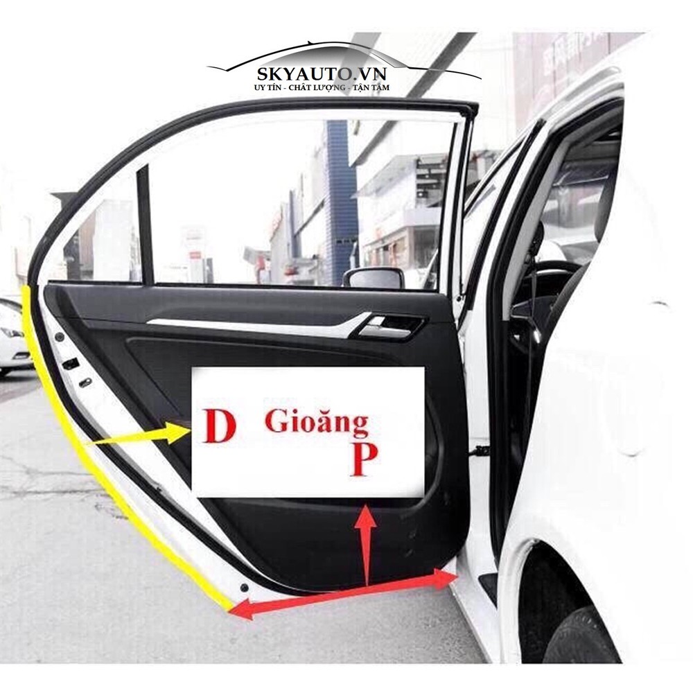 Gioăng cao su chữ D chống ồn chống bụi cho xe hơi | BigBuy360 - bigbuy360.vn