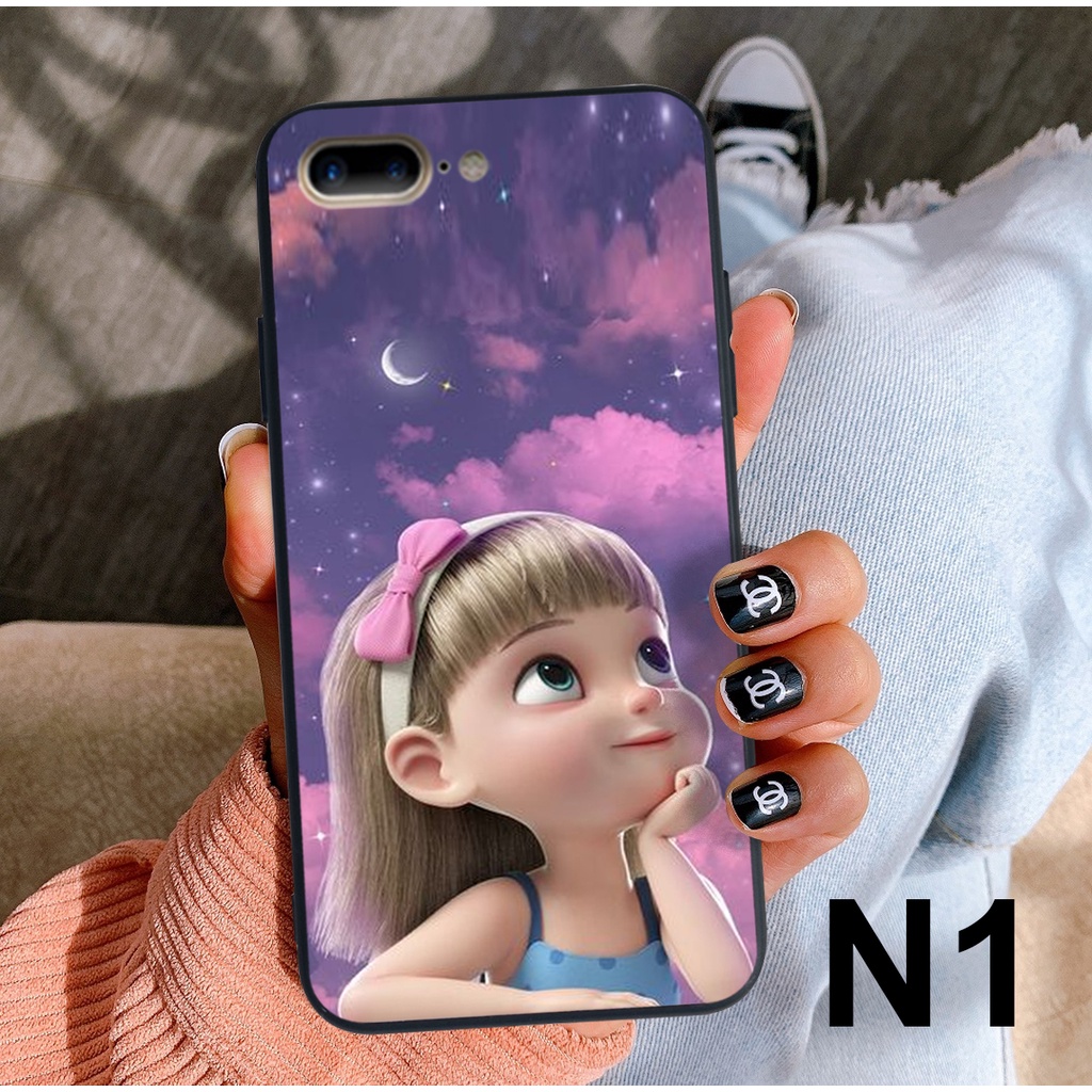 Ốp lưng điện thoại cho IPHONE 6S/6S PLUS/ 7 / 8 / 7 PLUS/ 8 PLUS ,ỐP nhựa  in hình cute Shop.viet9