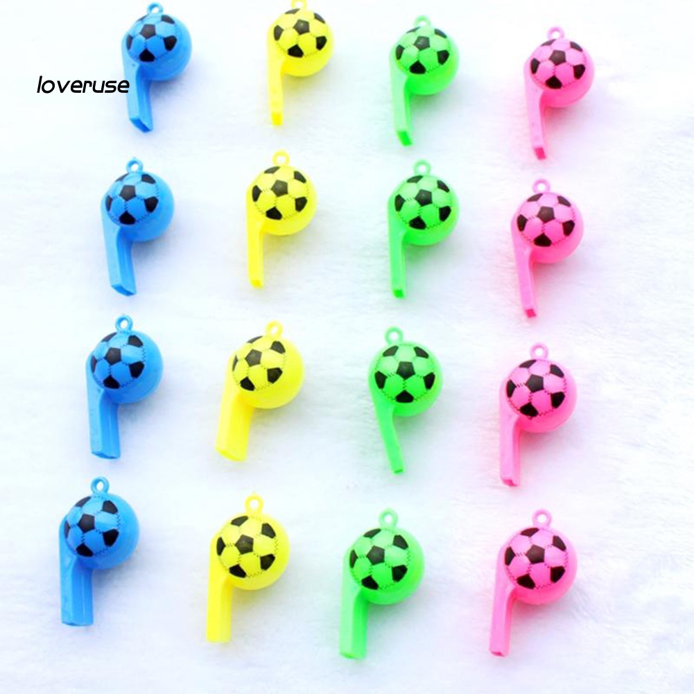 Set 10 Kèn Mini Hình Quả Bóng Đá Cho Bé