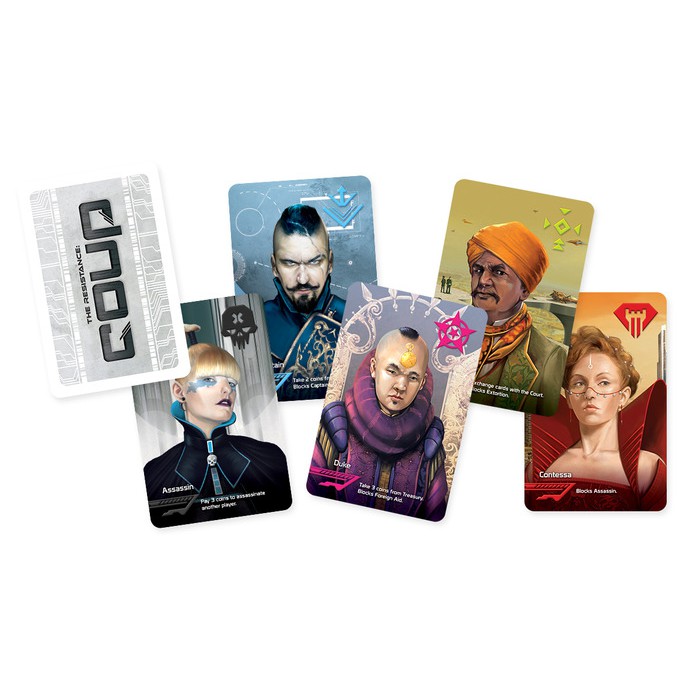 Coup Board Game - Cuộc cạnh tranh giữa các thế lực