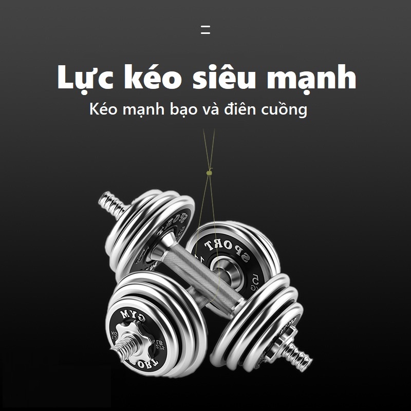 Dù Câu Cá Cao Cấp PE Berkley 100M Sử Dụng Công Nghệ Nhuộm 7 Màu Của Đức, Siêu Dai Siêu Tải Trọng - Sanami Fishing