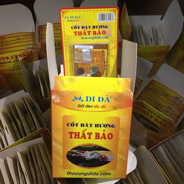 CỐT BÁT HƯƠNG (THẤT BẢO) DI ĐÀ 100% hàng thật dùng để bốc bát hương | BigBuy360 - bigbuy360.vn