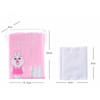 bông tẩy trang gói 200 miếng