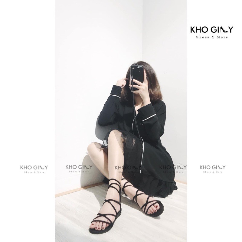 Sandal chiến binh khoá sau