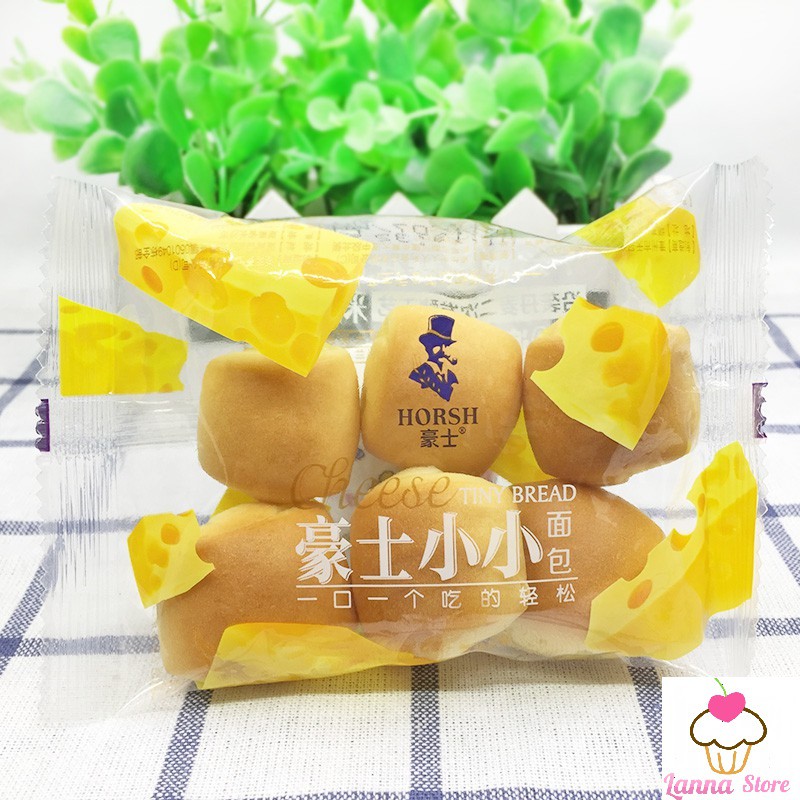 [Mã GROSALE2703 giảm 8% đơn 250K] Combo 1kg Bánh phô mai viên Horsh - Đài Loan (Gồm 26 túi)