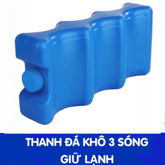 Đá khô giữ lạnh dạng thanh 2- 3 sóng (1 thanh)