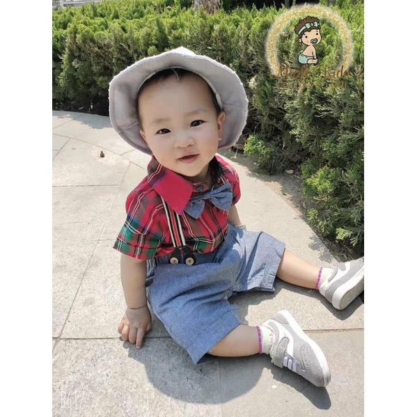 Set quần áo mặc sinh nhật, thôi nôi Mialy Kids cho bé trai (3-13KG) - Vải mềm mại phù hợp với bé sơ sinh