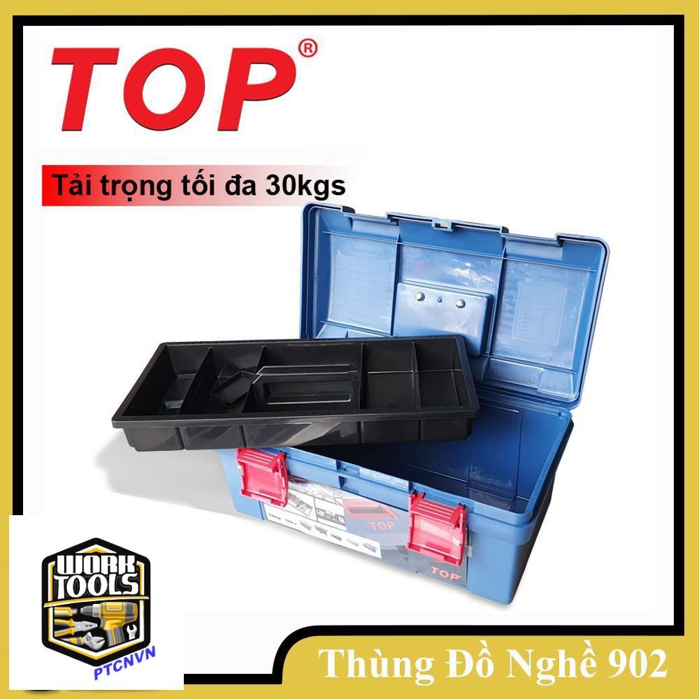 Thùng đựng đồ nghề bằng nhựa Top TB-902BLUEAYUMI