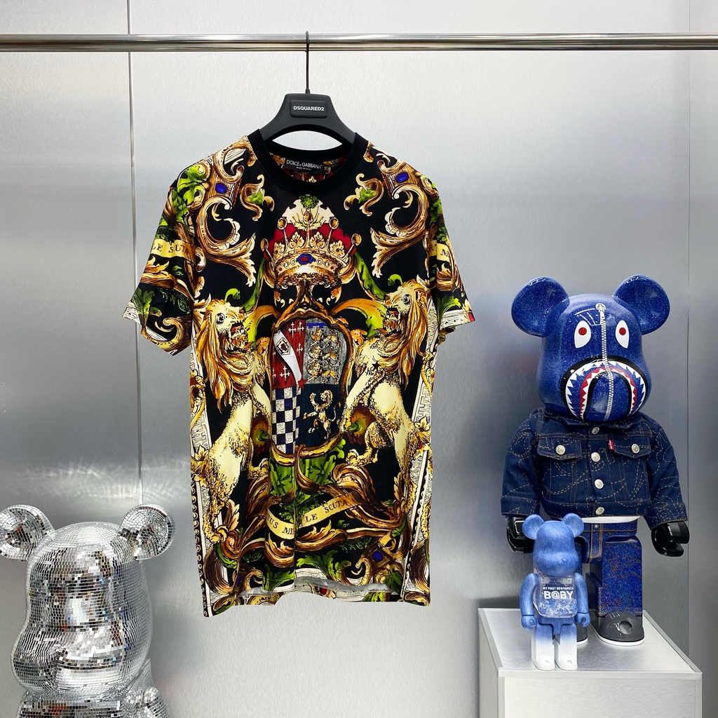 Áo T-shirt Dolce Gabbana King Crown LA 1-1 on web