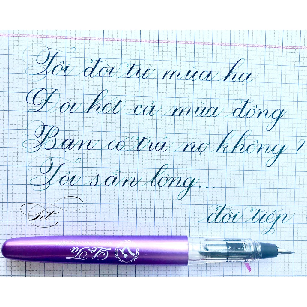 Bút Leta 369 - Bút rèn chữ đẹp (màu ngẫu nhiên)