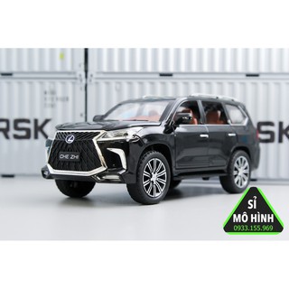 Mô hình xe Lexus LX570 SUV New mở hết cửa 1:24