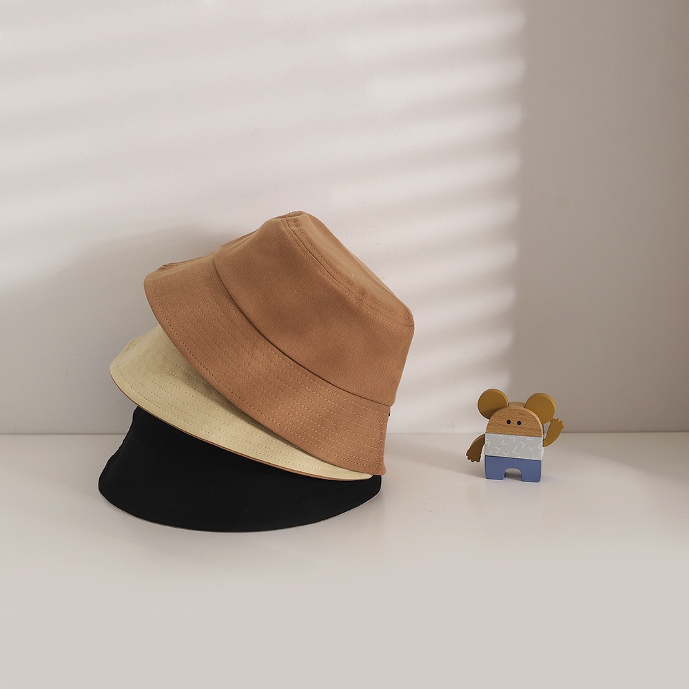 Mũ Tai Bèo Chống Nắng Màu Sắc Đơn Giản Phong Cách Nhật Bản Cho Bé