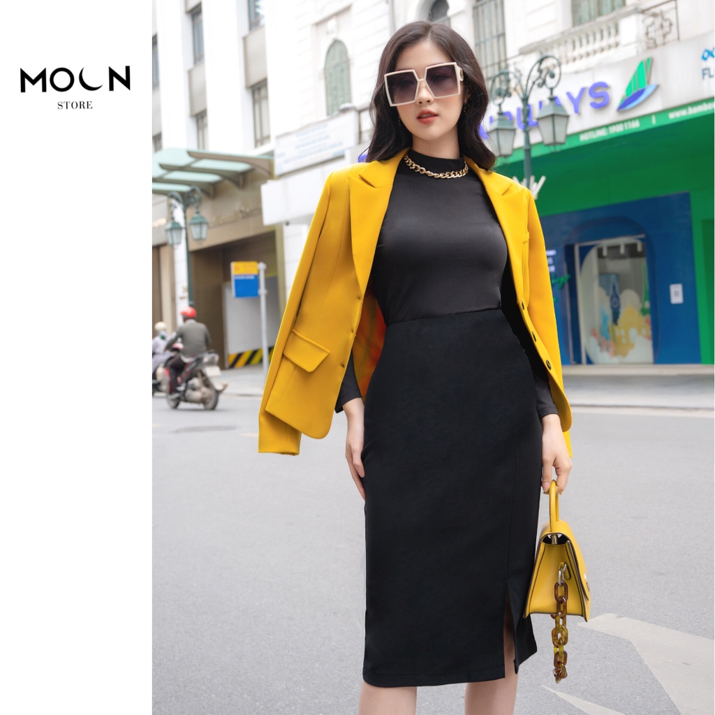 Áo vest nữ công sở cao cấp, Vest thu đông 3 khuy dày dặn thanh lịch MVE608 MOONSTORE | BigBuy360 - bigbuy360.vn
