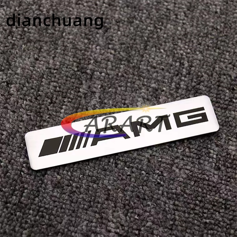 1 Nhãn Dán logo apple tree amg Trang Trí Xe Hơi mercedes