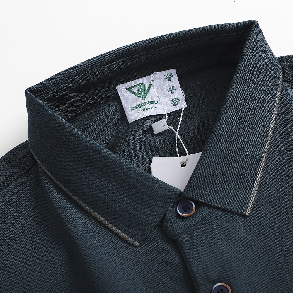 Áo thun polo nam DARNELL tay ngắn chất cotton cao cấp mềm mại, nhẹ thoáng mát slimfit DN0606