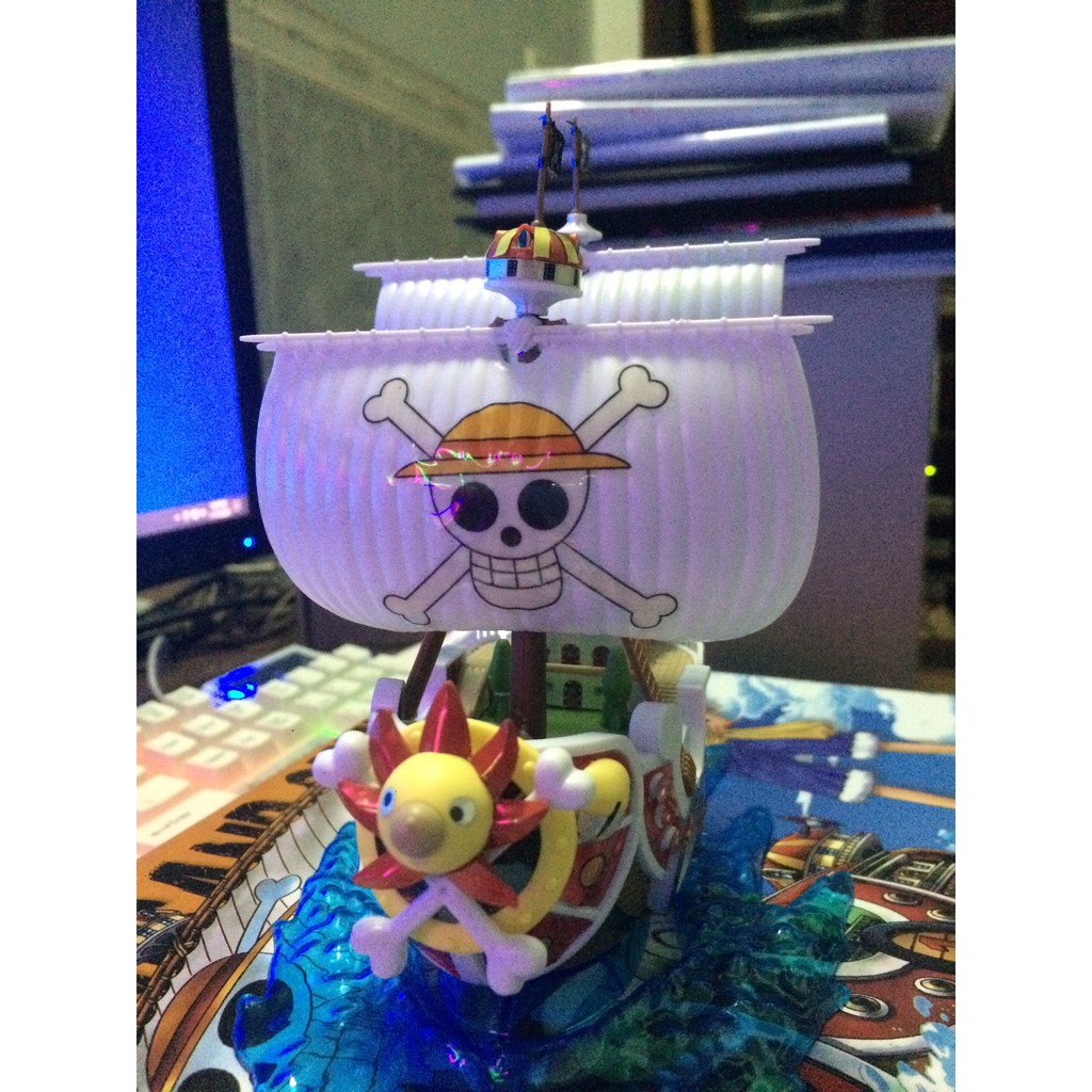 Mô hình thuyền Thousand Sunny 01 tàu hải tặc One Piece - Luffy Mũ rơm đồ chơi One Piece