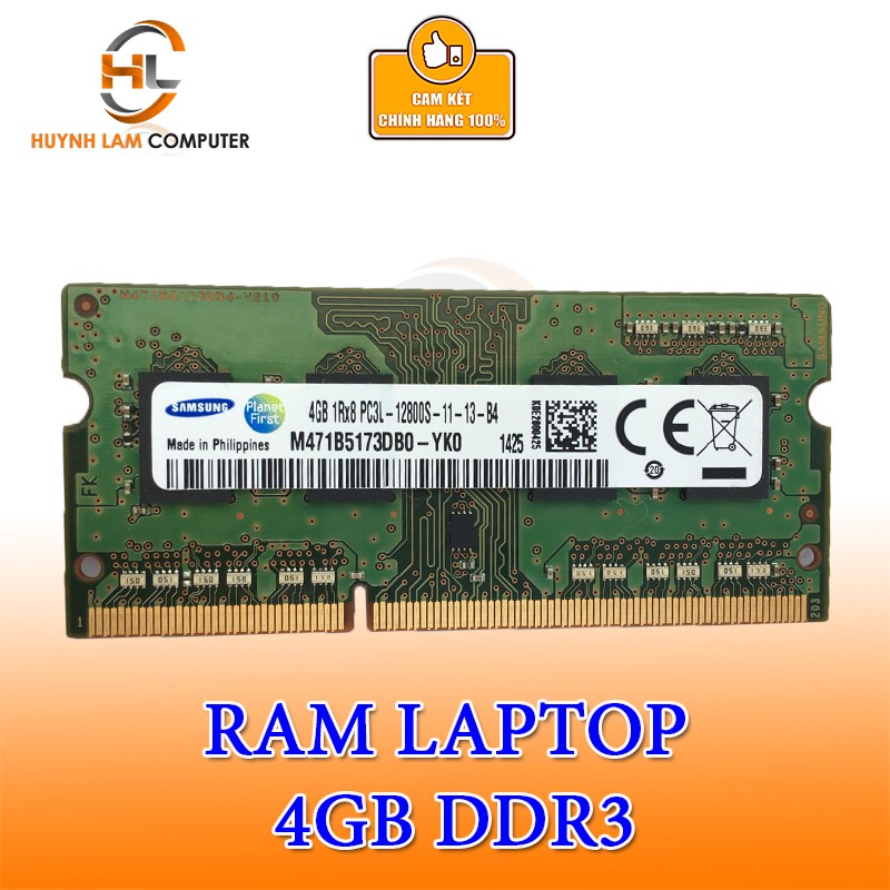 Ram laptop 4GB DDR3L (PC3L) phân phối